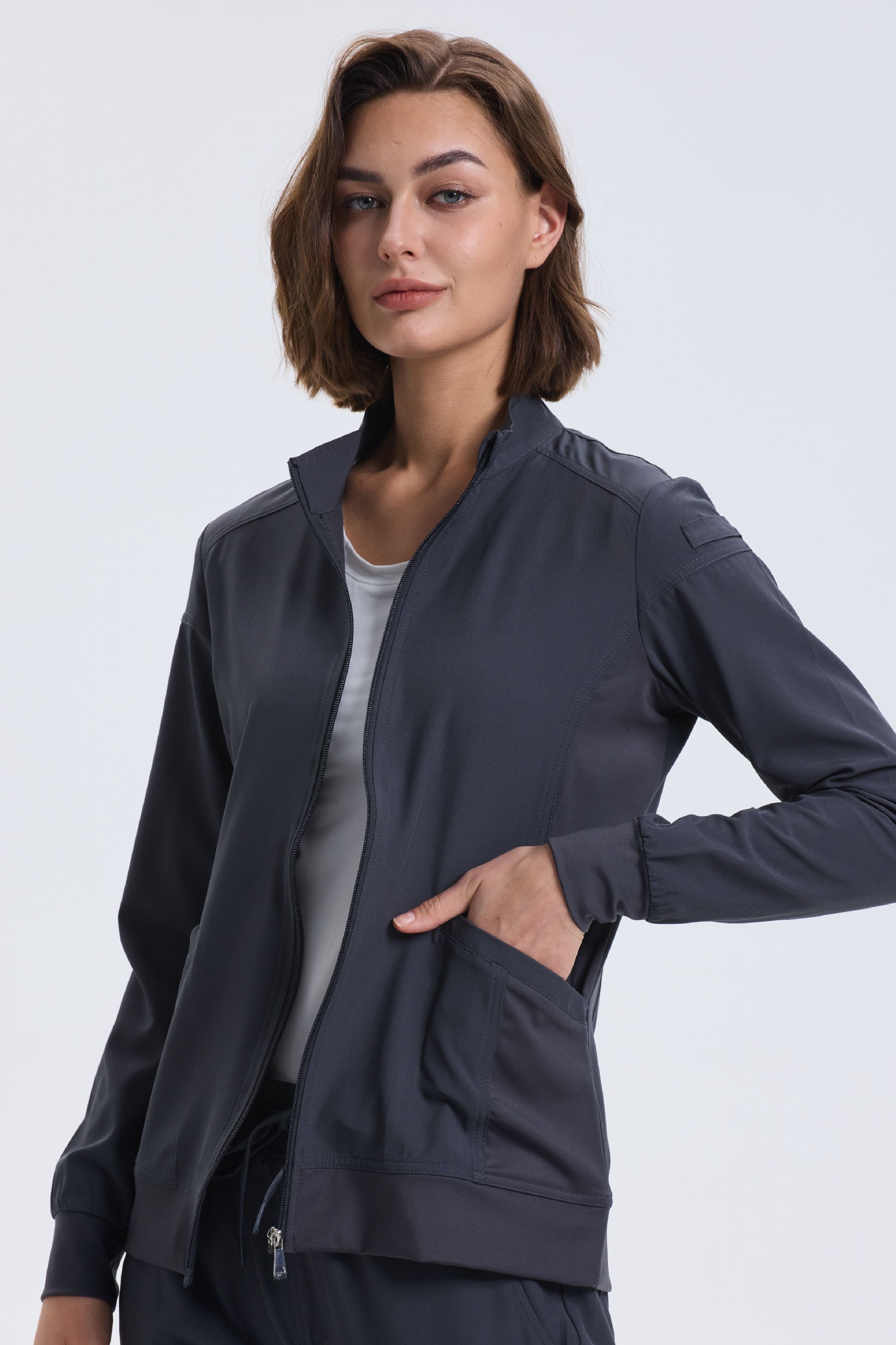 Women's V-Neck Scrubs Top