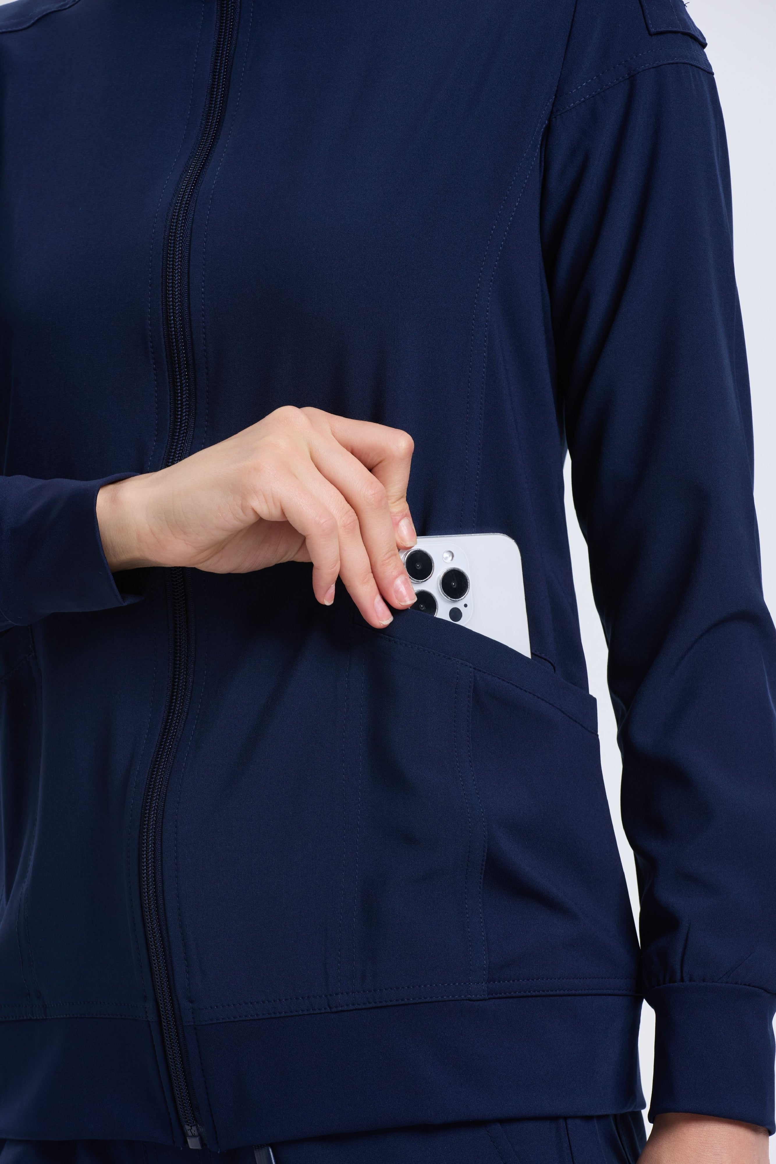 Women's V-Neck Scrubs Top