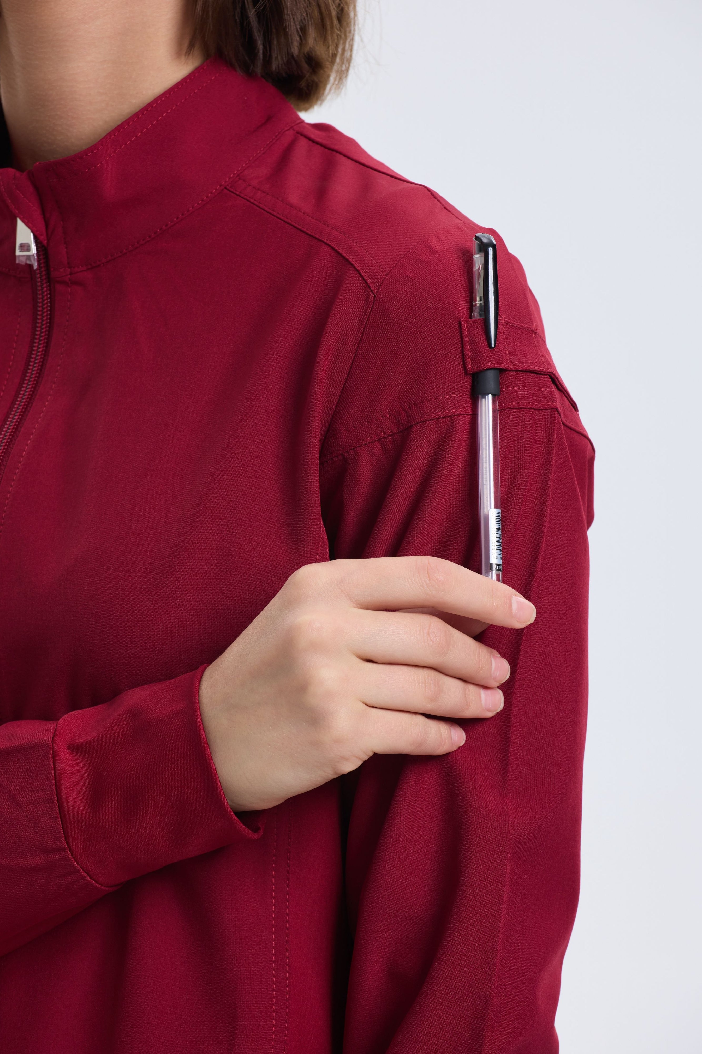 Women's V-Neck Scrubs Top