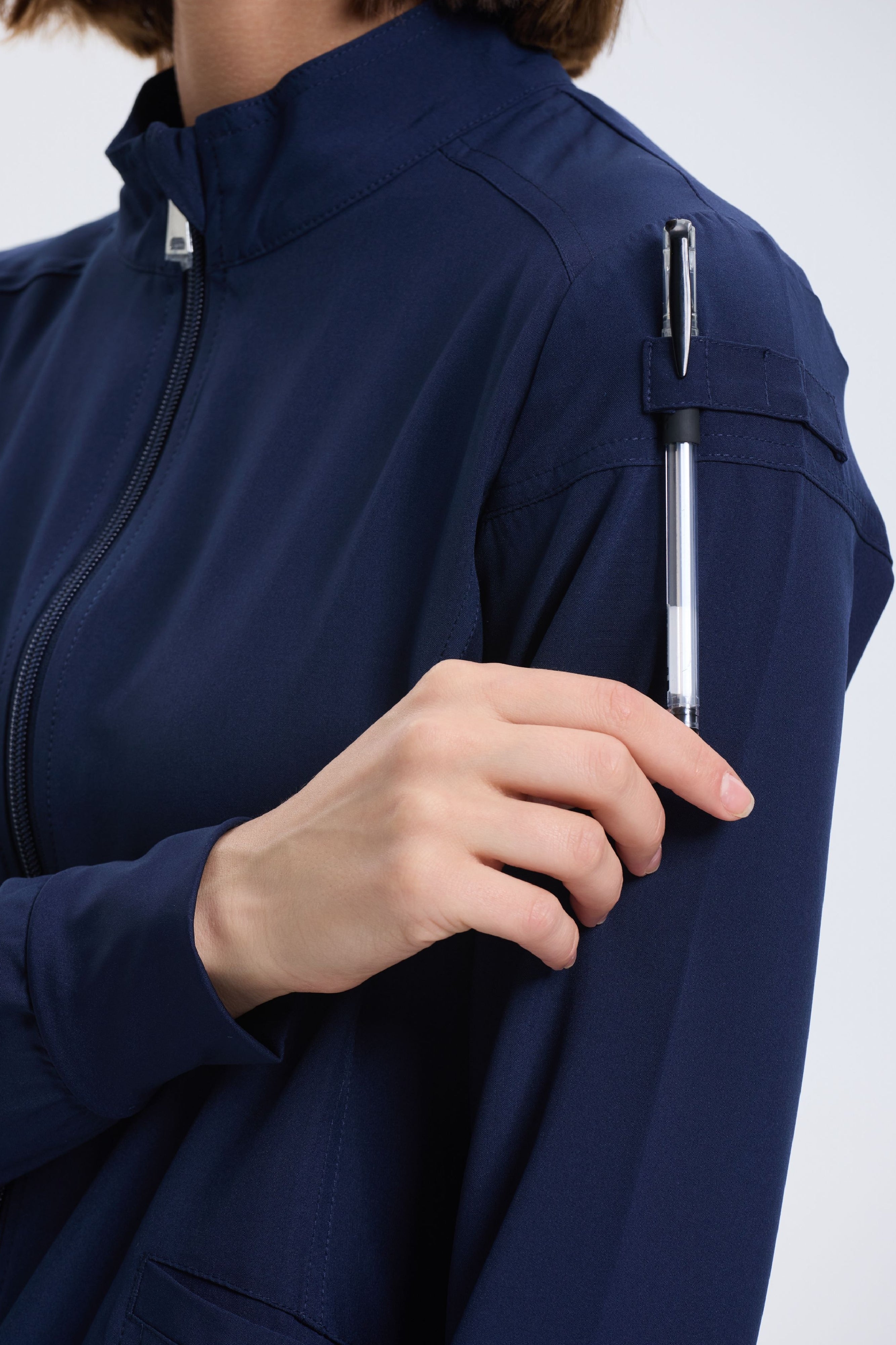 Women's V-Neck Scrubs Top