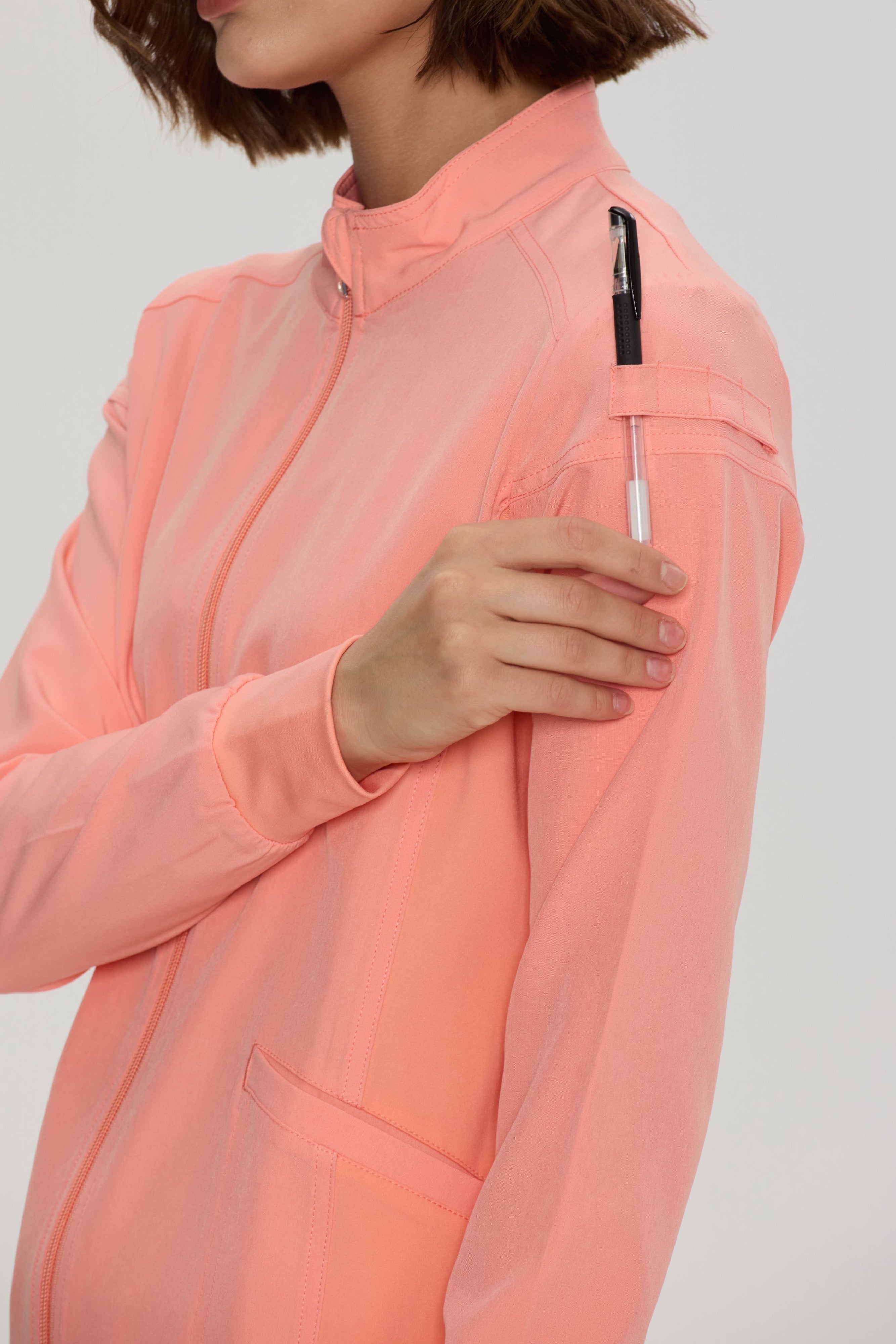 Women's V-Neck Scrubs Top