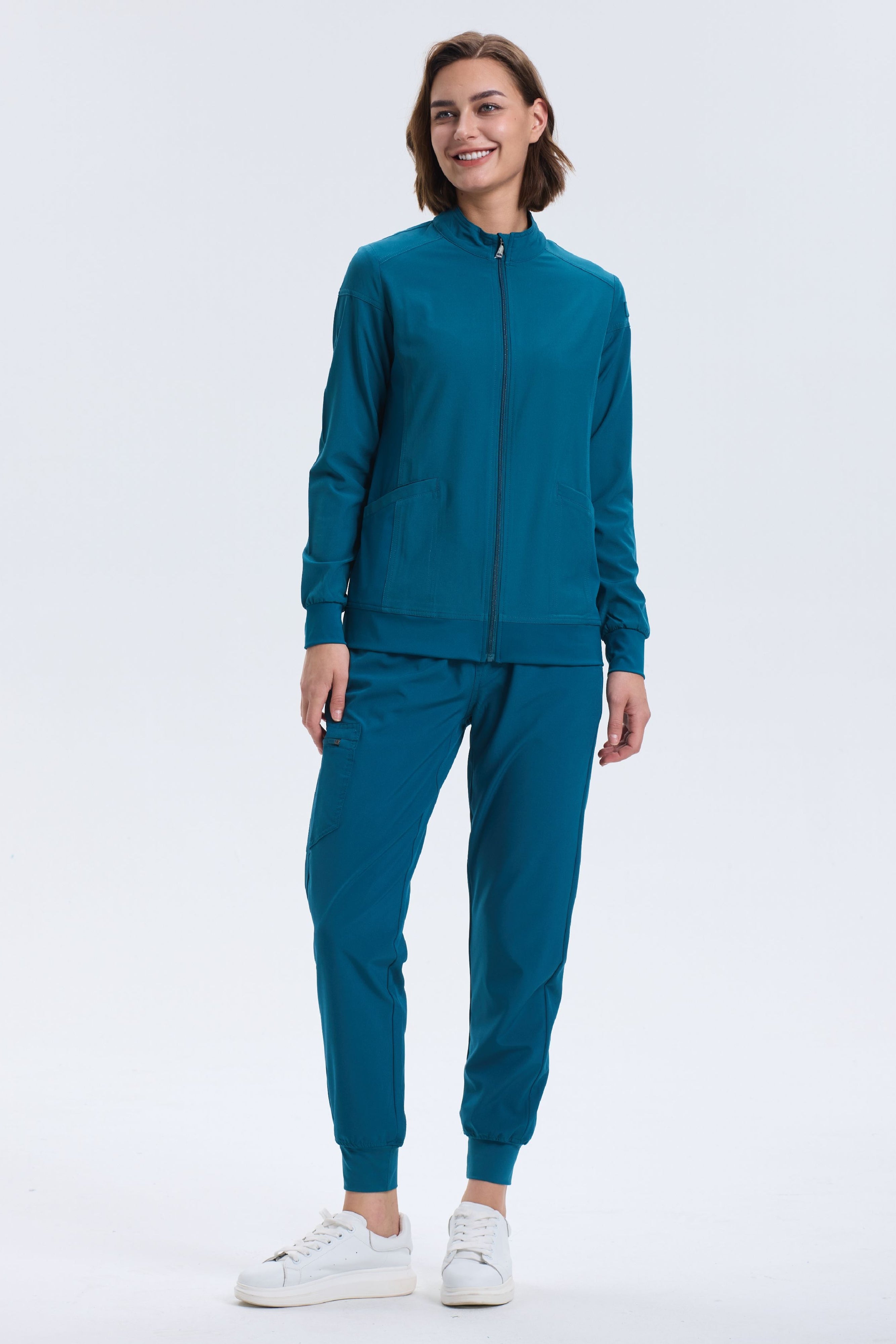 Women's V-Neck Scrubs Top