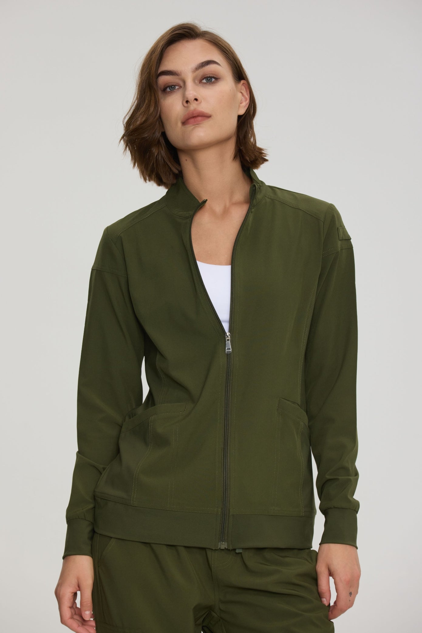 Women's V-Neck Scrubs Top