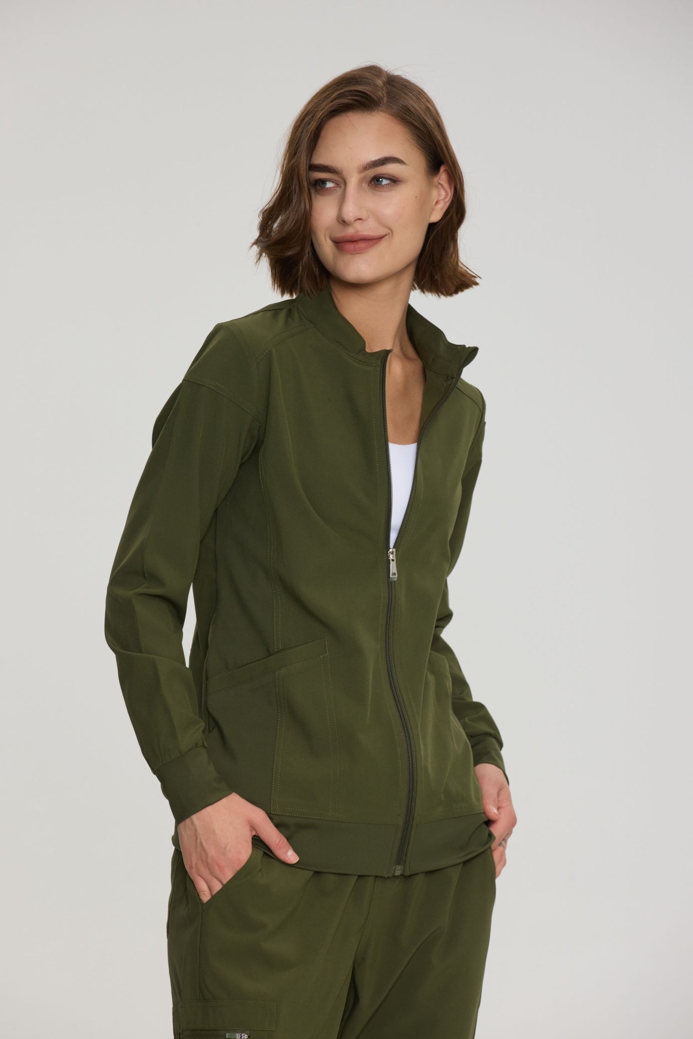 Women's V-Neck Scrubs Top