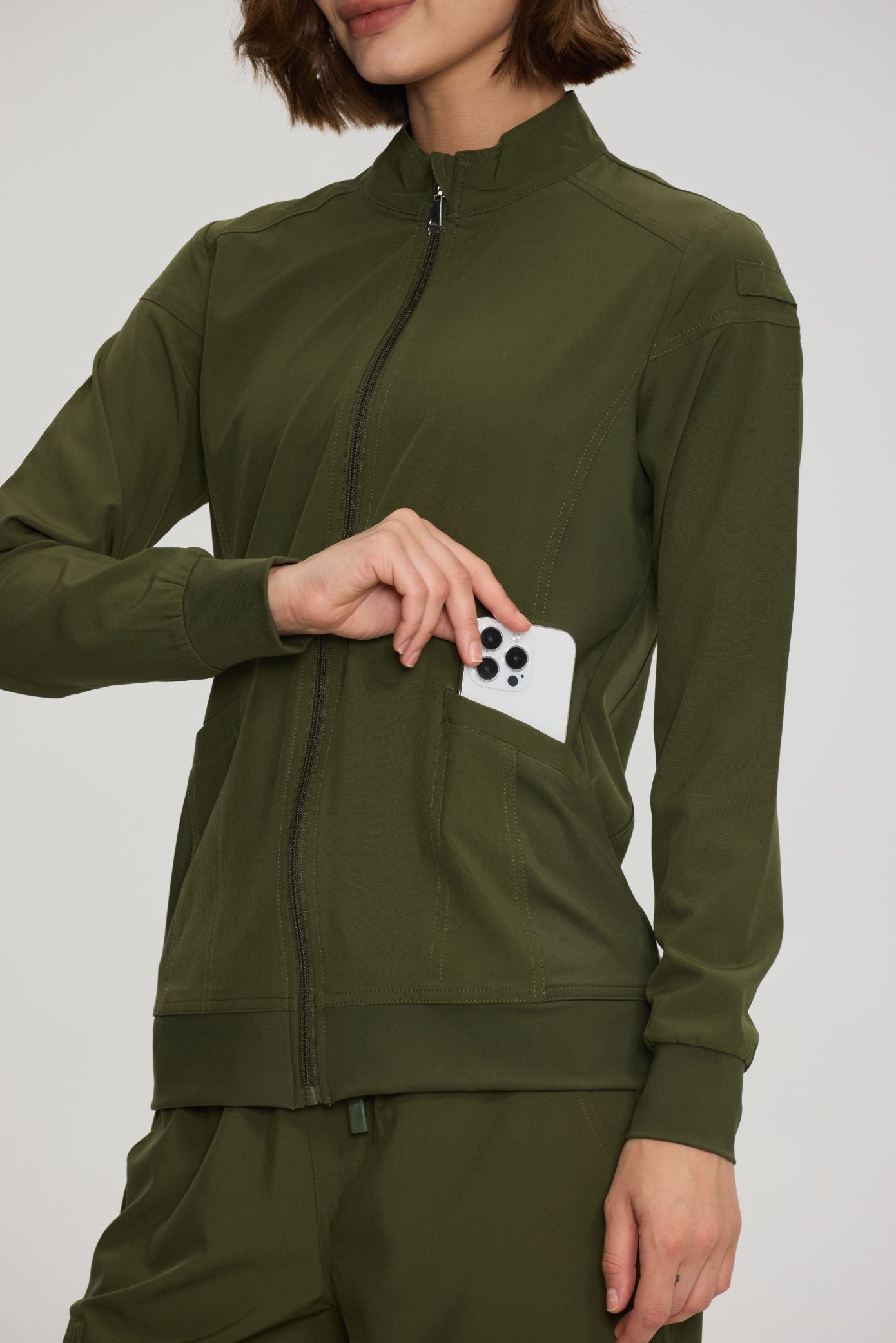 Women's V-Neck Scrubs Top