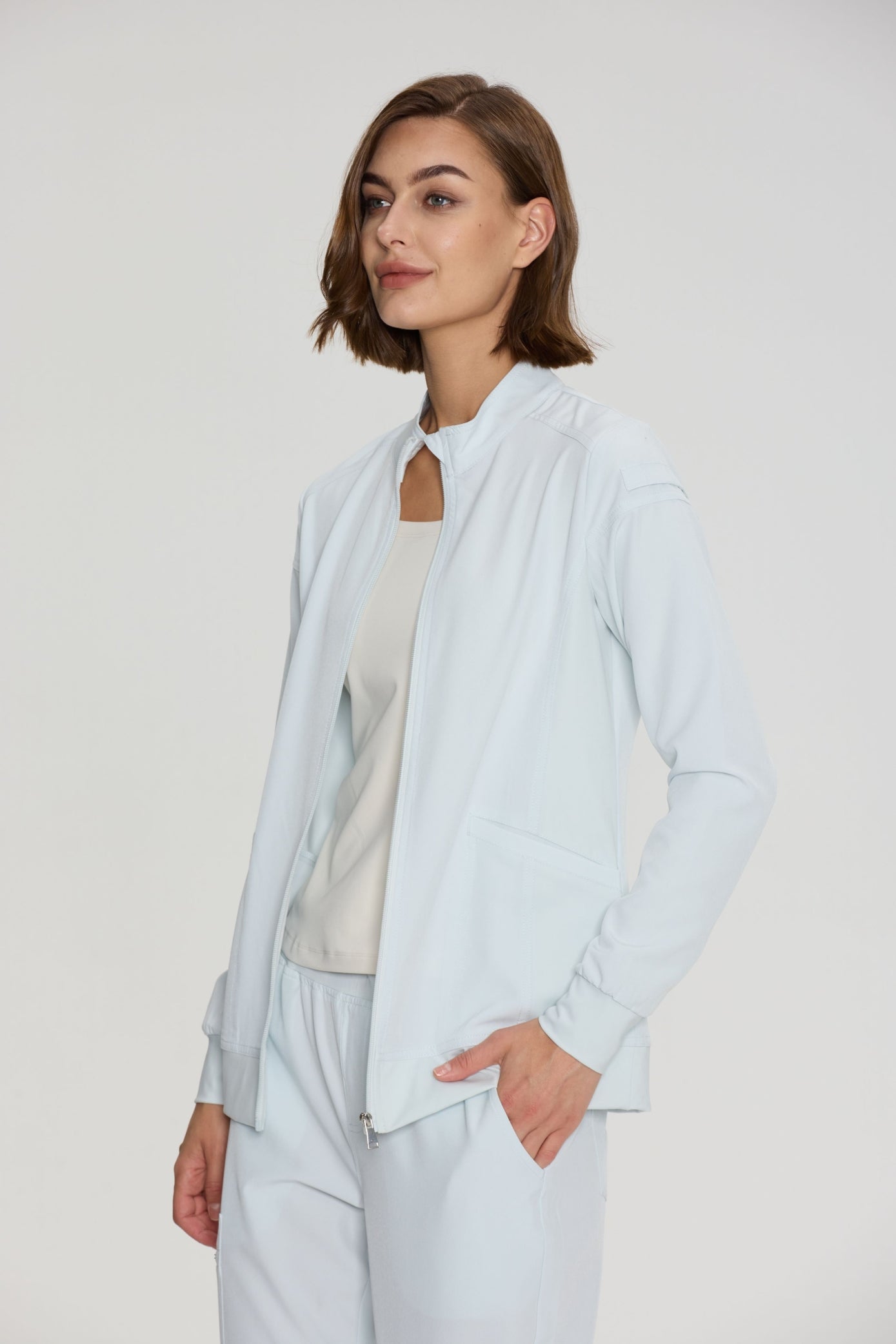 Women's V-Neck Scrubs Top